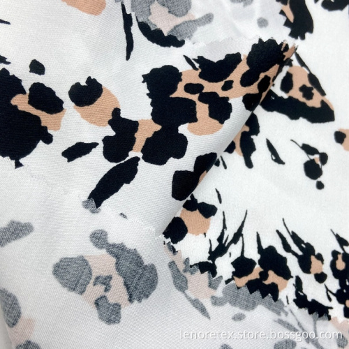 100% Rayon Woven 60s Viscose Digital Printed Fabric